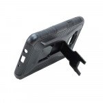 Wholesale Samsung Galaxy J7 Armor Holster Combo Belt Clip Case (Black)